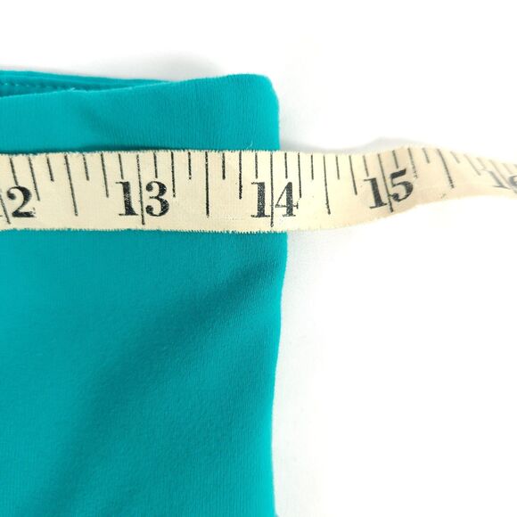 Prana Womens Small 30x20 Teal Stretch Mid-Rise Yoga Capri Legging Pants - Picture 5 of 8